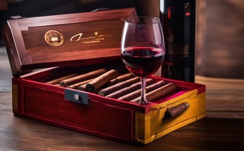 哪里有雪茄吧雪茄俱樂部 分享威士忌深褐色的雪茄